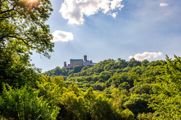 Wartburg in Eisenach, Thüringen, Deutschland