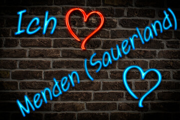 Obraz premium Menden (Sauerland)