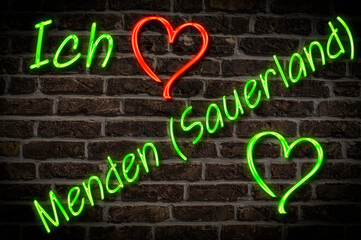 Obraz premium Menden (Sauerland)