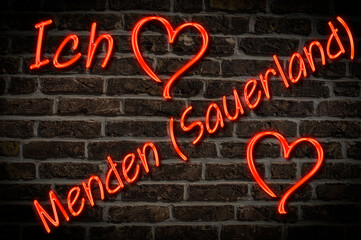 Obraz premium Menden (Sauerland)