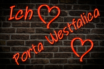 Obraz premium Porta Westfalica