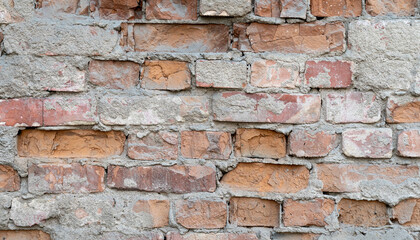 tiled background with space for text. brick background. old brick wall