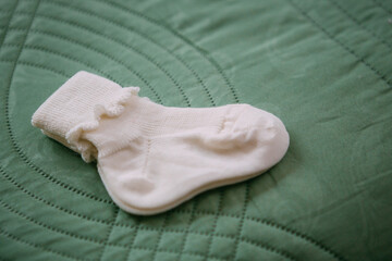 clothes for the newborn. family concept