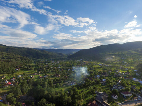 Carpatian village 