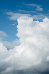 blue sky with clouds