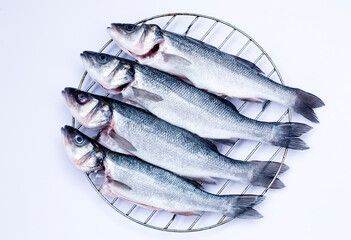 raw fish sardines cleaned and ready for cooking frying grilling