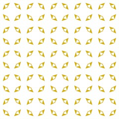 Abstract of  rhombus pattern. Design grid of seamless gold on white background. Design print for illustration, texture, wallpaper, background.