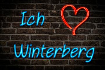 Obraz premium Winterberg