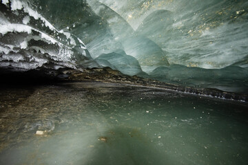 Castner Glacier Ice Cave on Richardson Hwy, Alaska