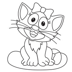 Line Art Drawing For Kids Coloring Page