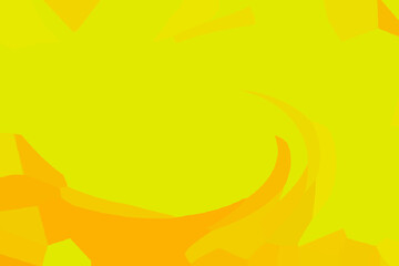 Yellow liquid texture abstract background vector