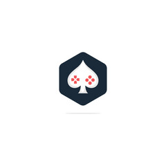 poker gaming abstract logo design