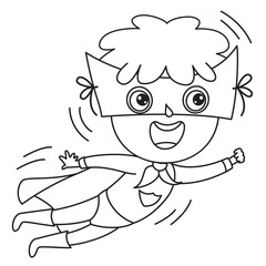Line Art Drawing For Kids Coloring Page