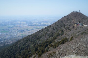 筑波山山頂からの街並み