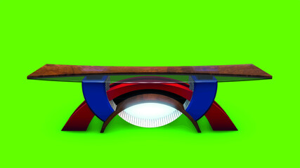 Virtual TV Studio News Desk. 3d Rendering. This background was created in high resolution with 3ds Max-Vray software. You can use it in your virtual studios.