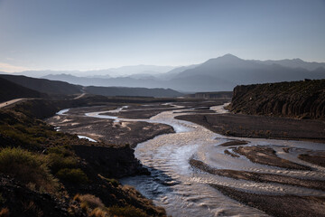 landscape in the morning