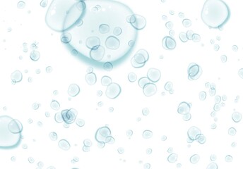 Water droplets or water bubbles background. Suitable to use as wallpaper or poster