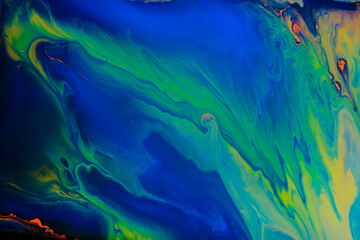 Abstract  ink painting background, Mixture of acrylic paints,   Inkscapes concept, colors
