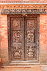 nepal style door