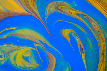 Abstract  ink painting background, Mixture of acrylic paints,   Inkscapes concept, colors