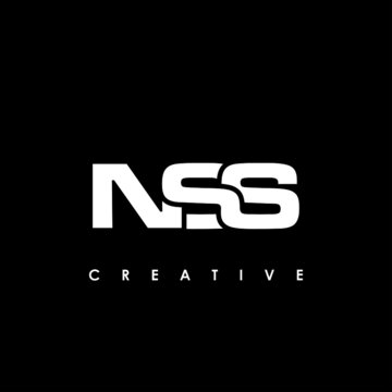 NSS Letter Initial Logo Design Template Vector Illustration