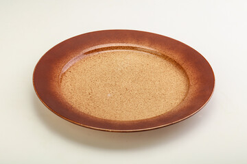Empty color plate for kitchen
