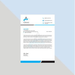 Abstract Letterhead Design Modern luxury Business Letterhead Design Template