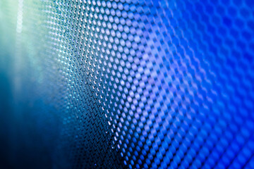 Fototapeta premium CloseUp LED blurred screen. LED soft focus background. abstract background ideal for design.