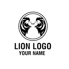 lion logo, king logo, tiger vector animal