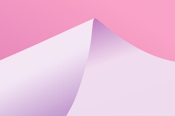 Abstract color paper in geometric shapes vector illustration