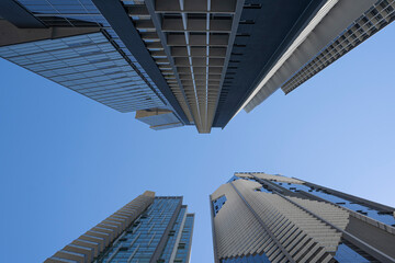 Fototapeta na wymiar Skyscrapers in Brisbane's CBD
