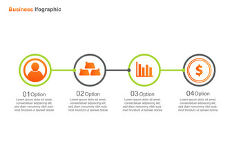 business infograpic design template. vector infographic . perfect for marketing, promotion, presentation design element