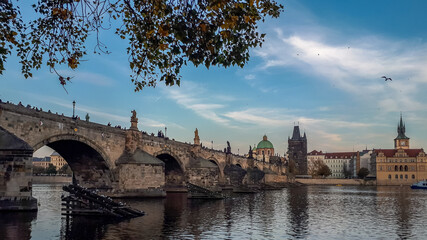 Fototapeta premium Charles Bridge, Prague, Czech Republic