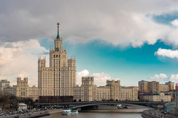 Obraz premium photo of the Zaryadye Recreation Park in Moscow