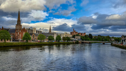 Naklejka premium Inverness, Scotland, United Kingdom