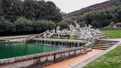 Fototapeta na wymiar Royal Palace of Caserta, Italy