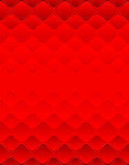 Abstract. Embossed geometric red background. light and shadow. Vector.