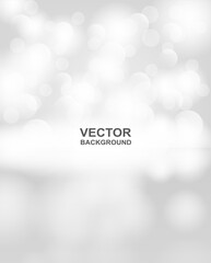 Image of Abstract. bokeh blur light on white background. vector. printed on Printed Glass Splashbacks