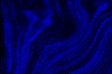 Obraz na płótnie Canvas Liquid blue abstract background