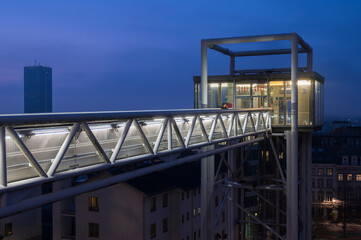 Ascenseur des Marolles à Bruxelles
