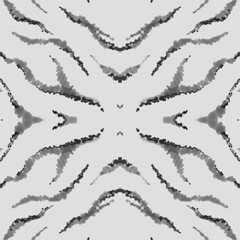 Seamless Zebra Pattern. Camouflage African Fur. White Zoo Background. Safari Lines Fabric. Zebra Texture. Black Camouflage Animal Fur. Seamless Zebra Pattern. Fashion Wild Wallpaper.