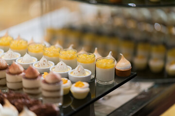 catering food, dessert and sweet, mini canapes, snacks and appetizers, food for the event, sweetmeat