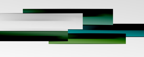 Multicolored lines background. Design template for business or technology presentations, internet posters or web brochure covers