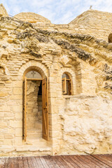 December 2020. Kellia, Larnaca District, Cyprus. Our lady of Eleoisa or Panagia Eleoisa church in Kellia, Cyprus