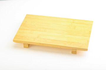 Bamboo wooden board for sushi