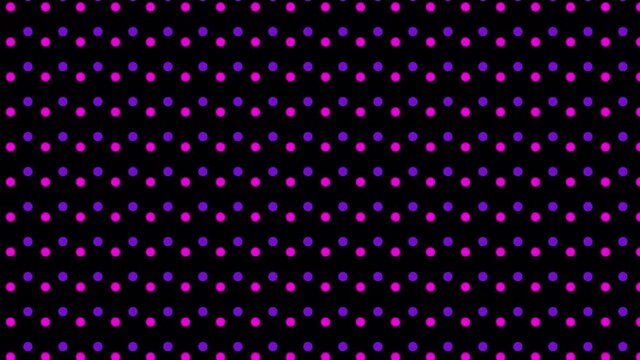 4K Seamless loop Bright modern abstract retro background with multicolored simple moving geometric shapes . Seamless loop