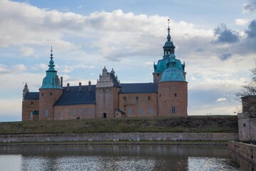 Kalmar Castle (Slott) as seen in Småland, Sweden © chemistkane