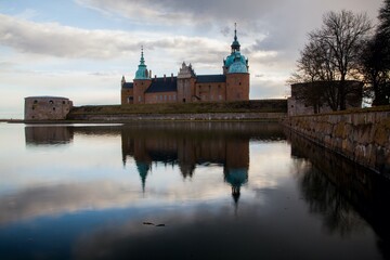 Kalmar Castle (Slott) as seen in Småland, Sweden © chemistkane