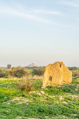 January 2021 Nicosia District, Cyprus. Agios Sozomenos an abandoned village in Nicosia District, Cyprus