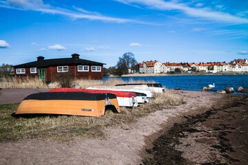 Klapphuset historical site seen in Kalmar, Sweden © chemistkane